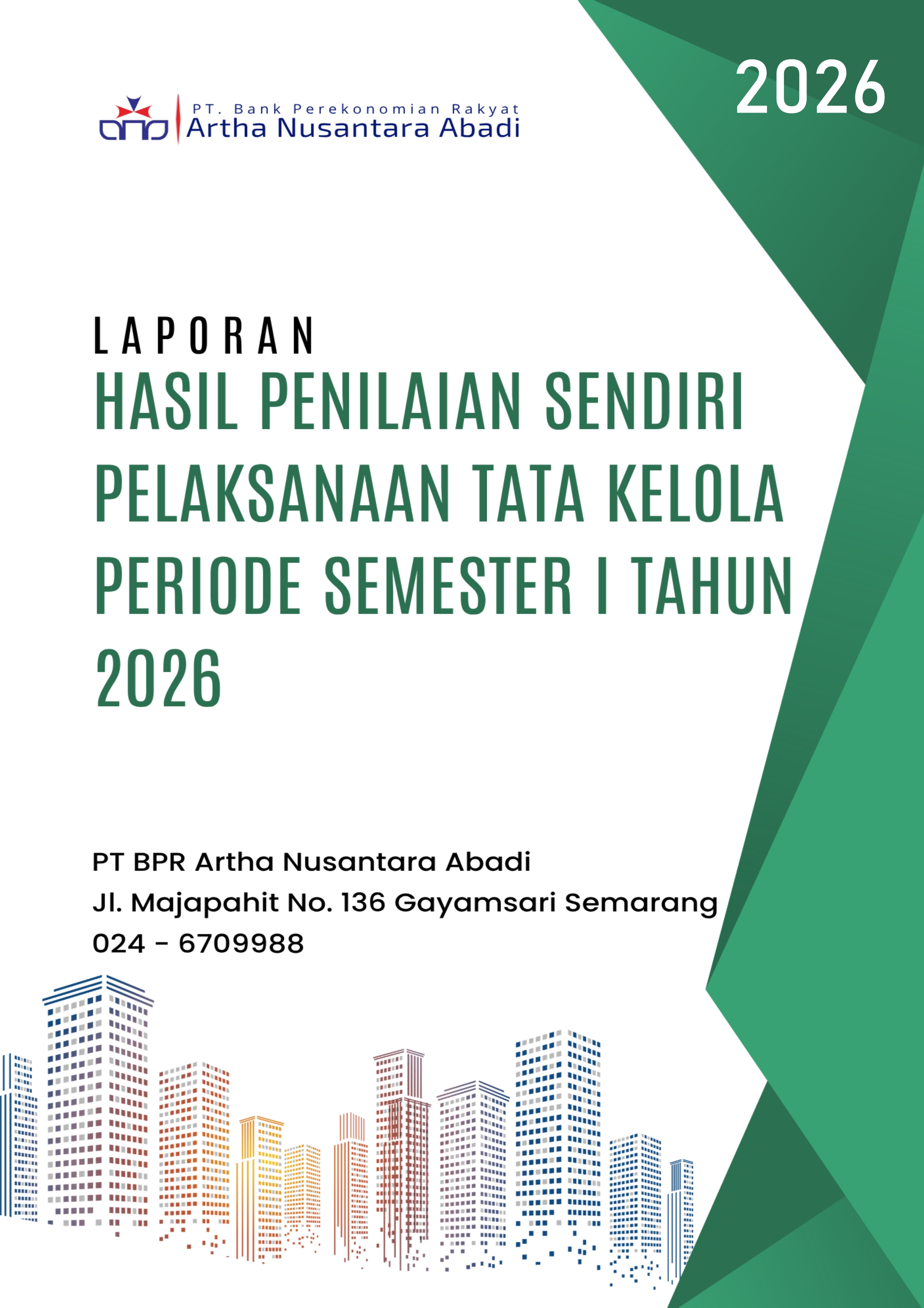 LAPORAN TATA KELOLA SEMESTER I TAHUN 2026